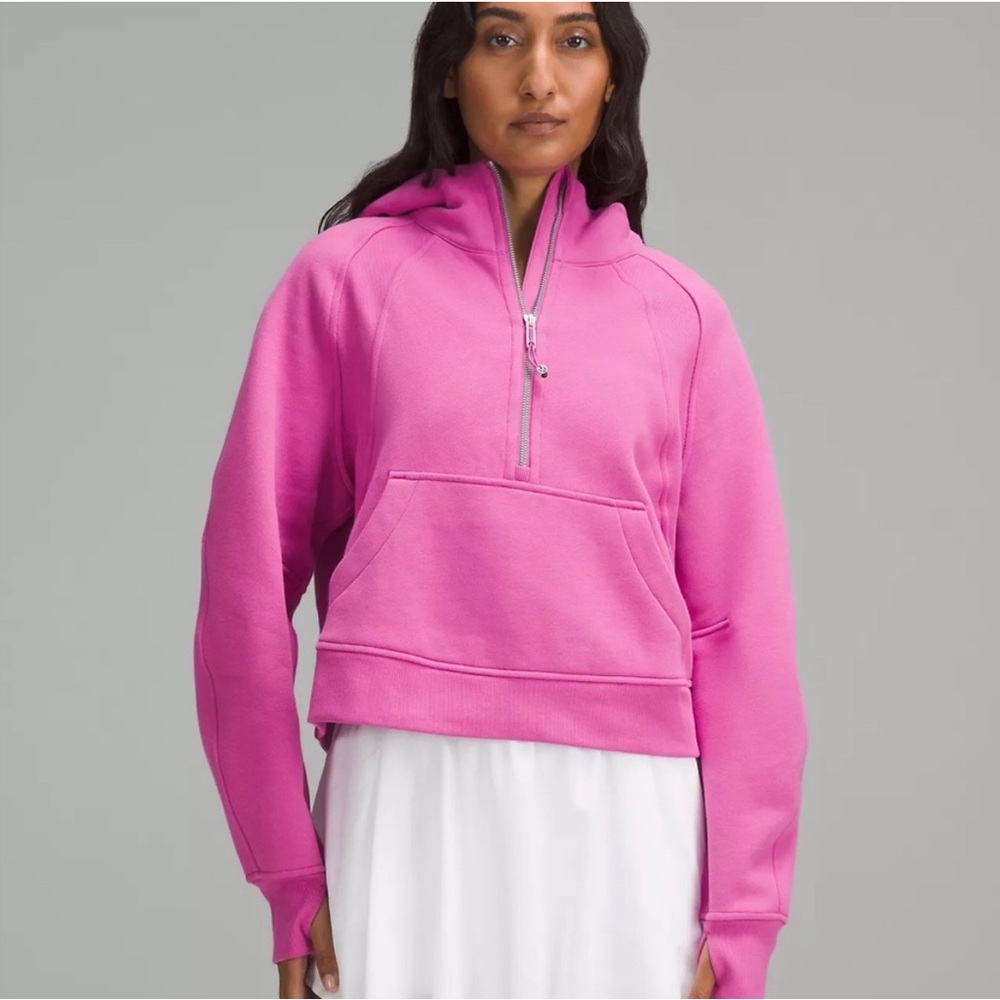 Lululemon Pink Scuba Sweatshirt